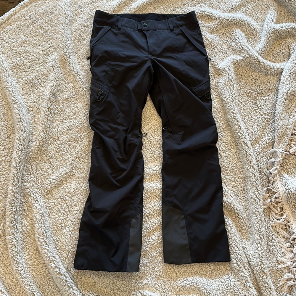 686 black snow pants